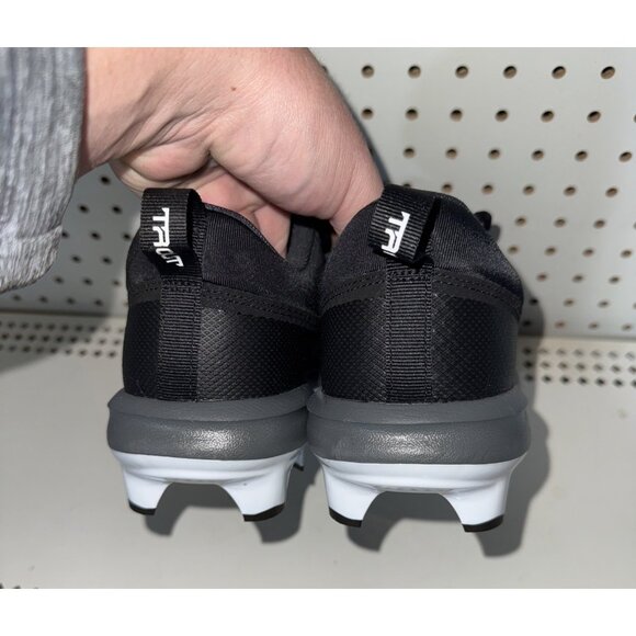 Nike Force Trout 9 Pro MCS Mens Molded Baseball Cleats Size 8.5 Black Gray White - Picture 3 of 8